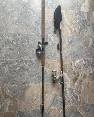 Canne da pesca mulinello shimmano