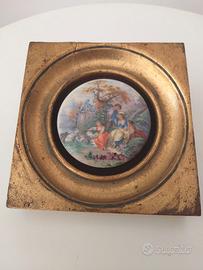 Quadro in porcellana di Limoges