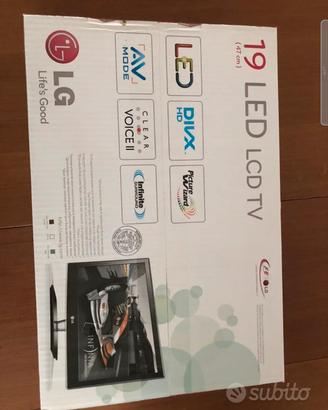 TV 19" Lg HD decoder Pari al nuovo 