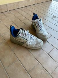 Nike Air Force 1 React LV8 Bianche / Blu - Usate