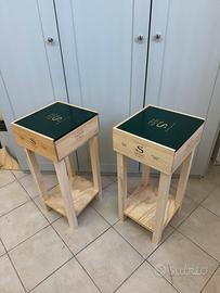 Sgabelli in legno porta bortiglie Salon Champagne