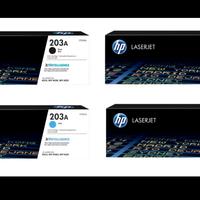 2 Set completi toner Hp originali 203a.