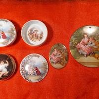 Porcellana Limoges Vintage scatolina piatto