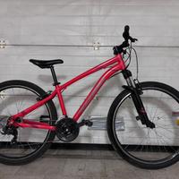 Bici mountain bike rossa