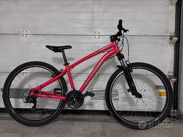 Bici mountain bike rossa