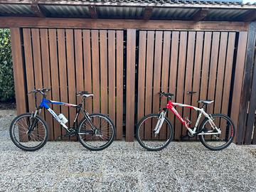 Coppia di bici MTB misura 48-52