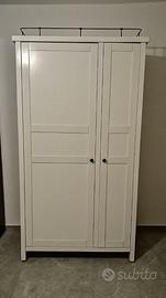 Armadio bianco IKEA a due ante