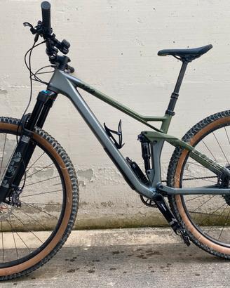 Cube Stereo ONE22 HPC TM flashgrey olive taglia M