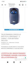 telecomando originale cancello automatico nice 