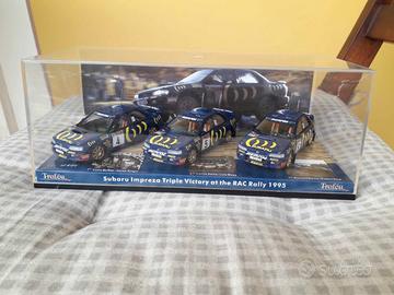 set 1/43 trofeu Subaru Impreza winner rally rac