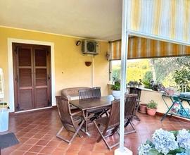 Porzione di bifamiliare con taverna e garage