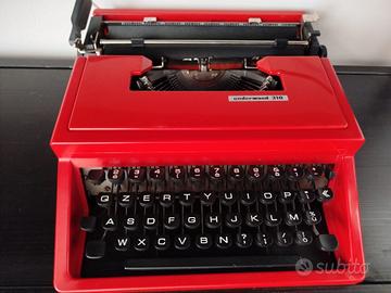 macchina da scrivere portatile vintage
