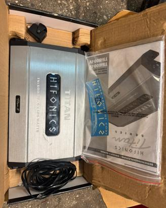 Kit subwoofer con amplificatore