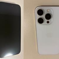 iPhone 15 Pro 256GB Bianco perfetto + accessori