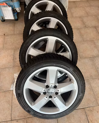 CERCHI ORIGINALI MERCEDES SLK 17”CON GOMME INVERNO
