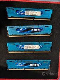 Ram 16gb DDR3 G-skill  Ares 1600mhz