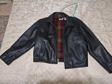 schott in pelle taglia 46 americana 