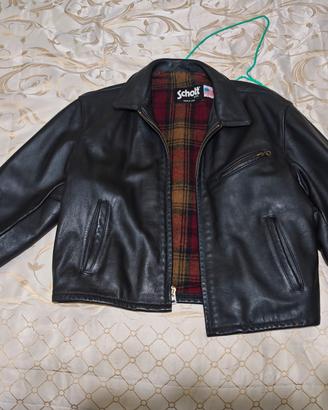 schott in pelle taglia 46 americana 