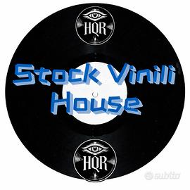 Lotto stock 105 vinili mix HOUSE con LISTA -MUSICA