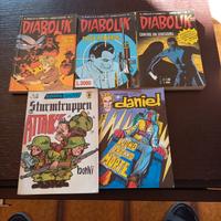 5 fumetti vari