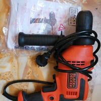 Trapano con attrezzatura