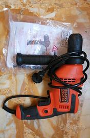 Trapano con attrezzatura