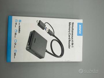 Lettore schede 4 in 1 USB-C / USB 3.0 – SD TF CF M