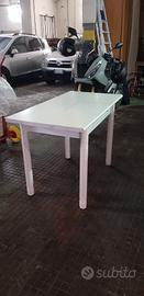 Tavolo da cucina bianco allungabile