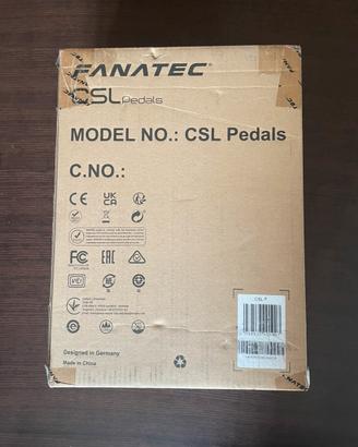 Pedali Fanatec CSL Pedals - NUOVI SIGILLATI