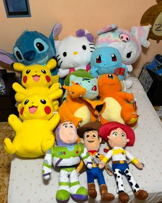 Lotto peluche originali con cartellini