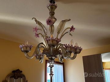 LAMPADARIO MURANO VENEZIA ORIGINALE