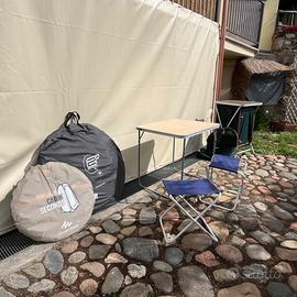 Tenda 2 second 3 posti, cabin second quechua