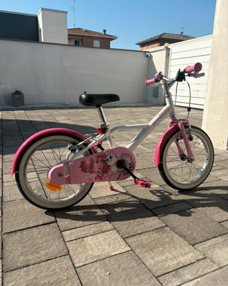 Bici Bambina 16 pollici decathlon come nuova