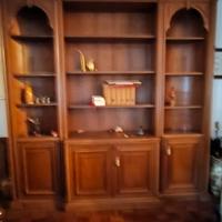 Libreria classica in noce