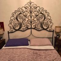 Testata Letto Matrimoniale in Ferro Battuto