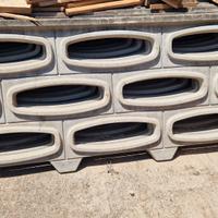 Ringhiere in cemento  200 x 95 cm 