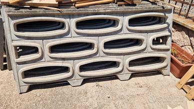 Ringhiere in cemento  200 x 95 cm 