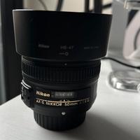 Nikkor af-s 50 mm 1,8 G