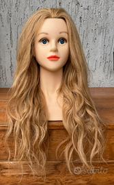 Testa modello parrucchiera