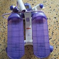 Stepper con elastici. Colore viola 