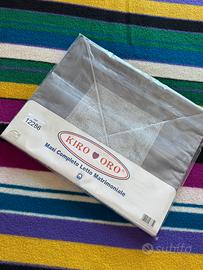 completo lenzuola matrimoniale cotone nuovo 