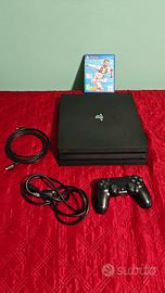 PlayStation 4 pro 1 TB + joystick+ gioco FIFA 19