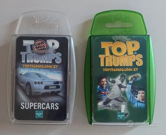 Carte Top Trumps calciatori e macchine