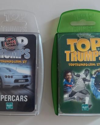Carte Top Trumps calciatori e macchine