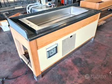 modulo arredo con piano refrigerato usato