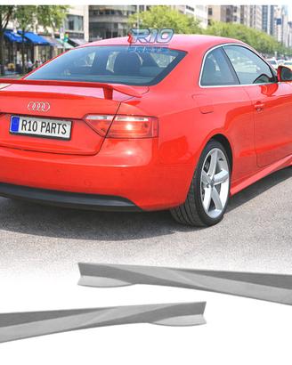 MINIGONNE LATERALI AUDI A5 COUPE CABRIO 07-16 LOOK