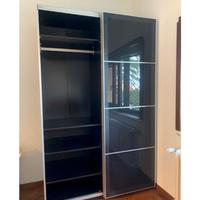 armadio ikea pax nero