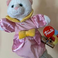 Marionetta peluche gattina principessa NUOVO