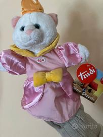 Marionetta peluche gattina principessa NUOVO