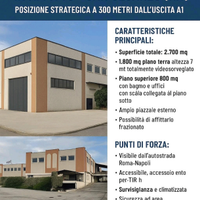 Capannone uscita sancesareo